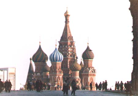 St. Basil's Cathedral in Moscow